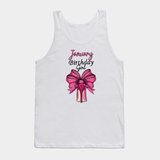 January Birthday Girl Tank Top